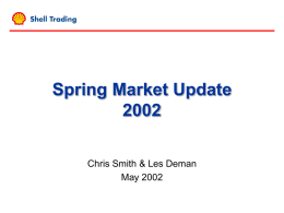 Spring Market Assessment 2002