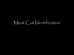 Meat Cut Identification - Virginia Cooperative Extension