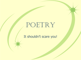 Poetry