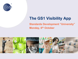 The GS1 Visibility App - GS1 | The Global Language of Business