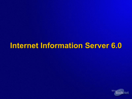 Windows .NET Server Technical Readiness Internet