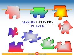THE AIRSIDE DELIVERY BUILDING BLOCK PUZZLE