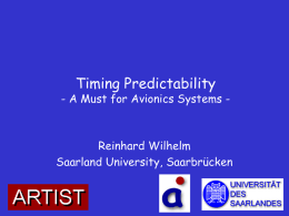 Time Predictable Systems