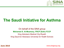 (Download) - Welcome to Saudi Initiative for Asthma