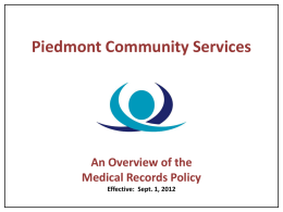 Piedmont Community Services