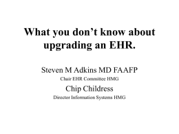 What you don’t know about upgrading an EHR.