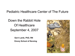 Pediatric Healthcare Center of The Future