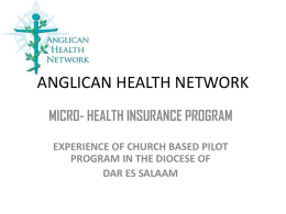 Anglican Health Network: Micro