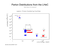 Parton Distributions from the LHeC