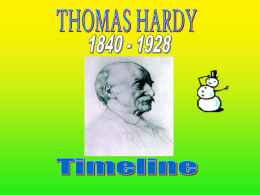 Thomas Hardy’s Life