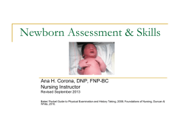 Newborn Skills - Dr. NurseAna's Nursing Reviews