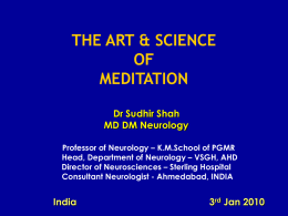 DR.SUDHIR V. SHAH M.D.,D.M. (NEUROLOGY)