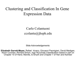 Clustering Gene Expression Data: The Good, The Bad, and