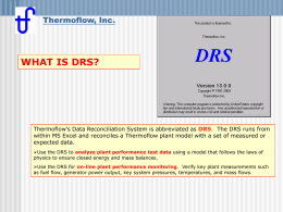 Thermoflow DRS