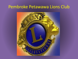 Pembroke Petawawa Lions Club