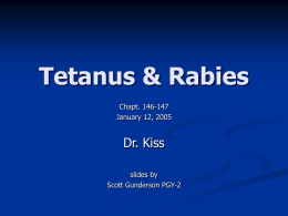 Tetanus & Rabies - Cleveland Clinic Hospital Locations