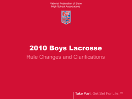 2007 Boys Lacrosse
