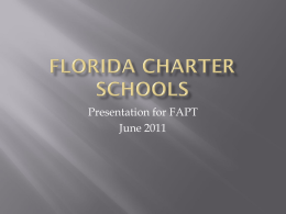 Florida charter schools