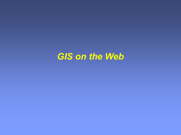 Internet GIS - Geon