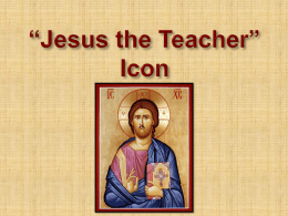 Jesus the Teacher” Icon