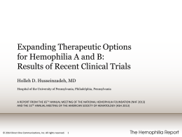 Expanding Therapeutic Options