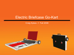 Electric Briefcase Go-Kart