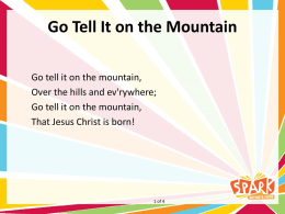 Go Tell It on the Mountain - Grace