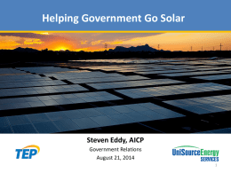 Helping Governments Go Solar