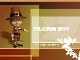 PILGRIM BOY
