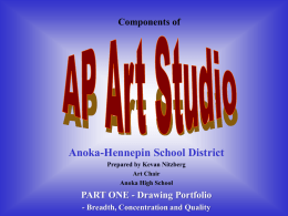 AP Art Studio - Incredible Art Department