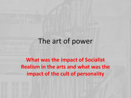 The art of power - History Network