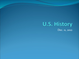 U.S. History - LaVergne Middle School