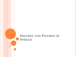 Imagery and Figures of Speech