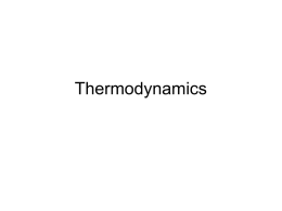 Thermodynamics - Independent School District 196