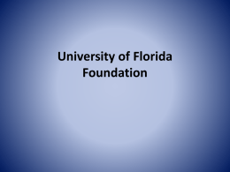 University of Florida Foundation