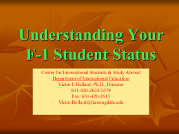 Understanding Your F