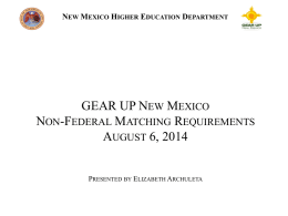 New Mexico Higher Education Department