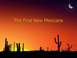 The First New Mexicans
