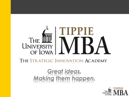 Full-time MBA Program Overview