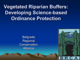 Belgrade Regional Conservation Alliance