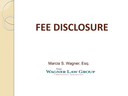 ERISA Section 408(b)(2) Fee Disclosures: Impact on Broker