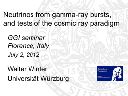 Neutrinos and cosmic ray paradigm - uni