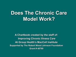 Does The Chronic Care Model Work?