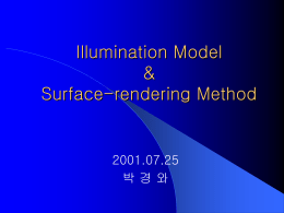 Illumination Model & Surface