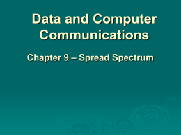 Chapter 9 - William Stallings, Data and Computer