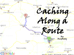Pocket Queries - Minnesota Geocaching Association