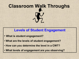 Students who are engaged in their work are energized by