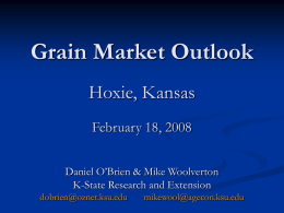 WHEAT OUTLOOK Midwest Outlook Conference 2005