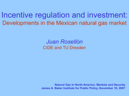 REGULATORY REFORM IN MEXICO’S ENERGY SECTOR …