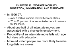 CHAPTER 10. WORKER MOBILITY: MIGRATION, IMMIGRATION, …